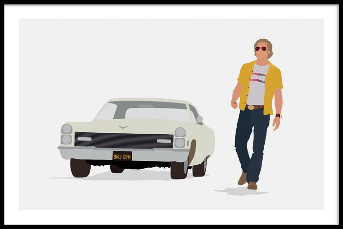 walljar Once Upon A Time In Hollywood