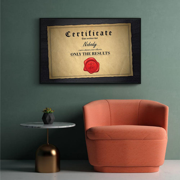 Walljar Only The Results