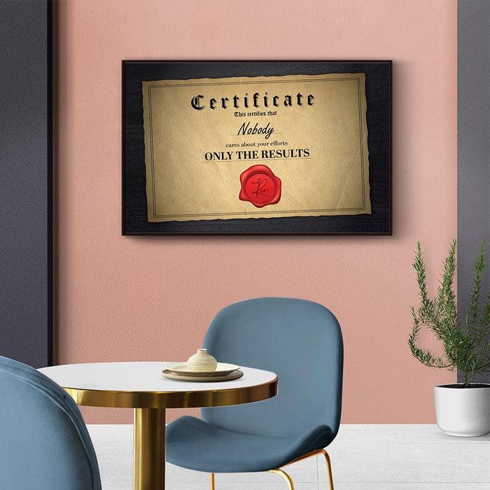 Walljar Only The Results