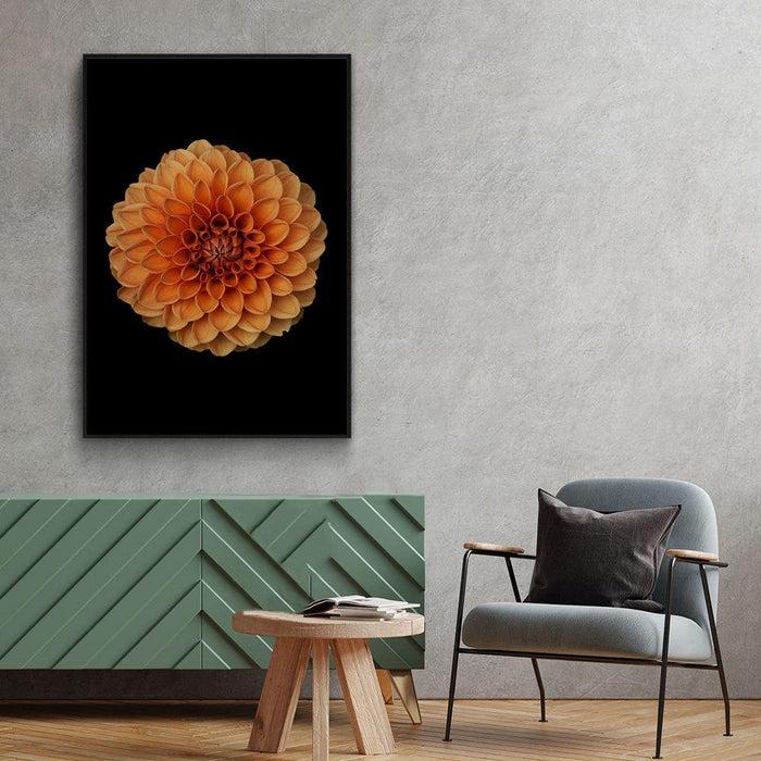 Walljar Oranje Dahlia