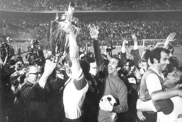 walljar Overwinning Feyenoord Europacup 1970