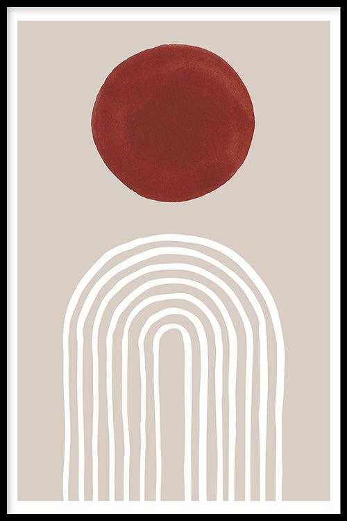 walljar Painted Arche