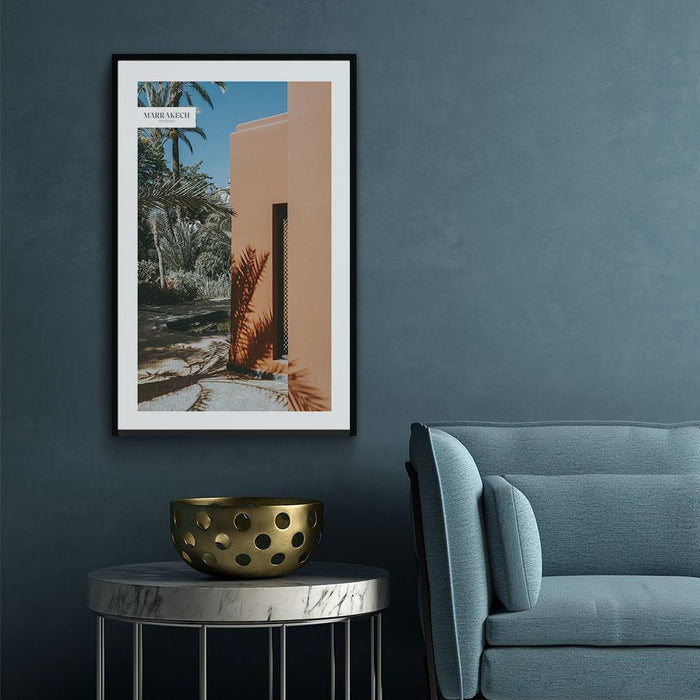 Walljar Palm Shadows