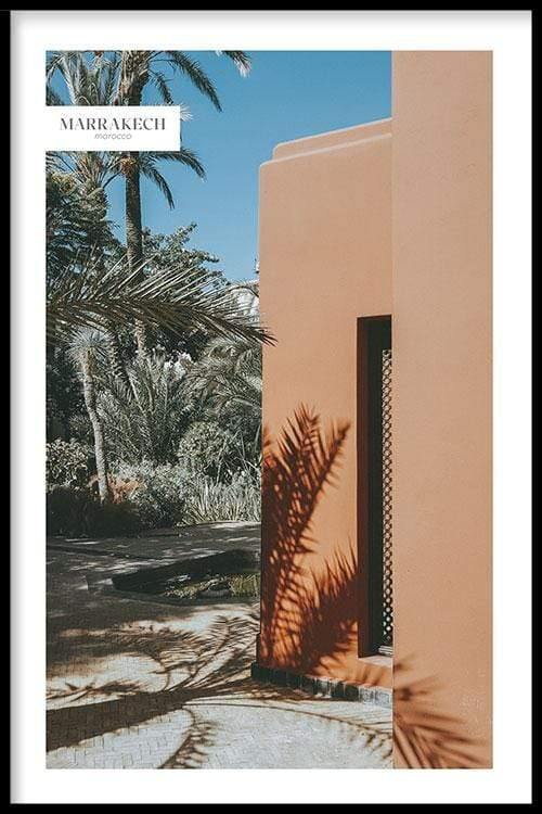 walljar Palm Shadows