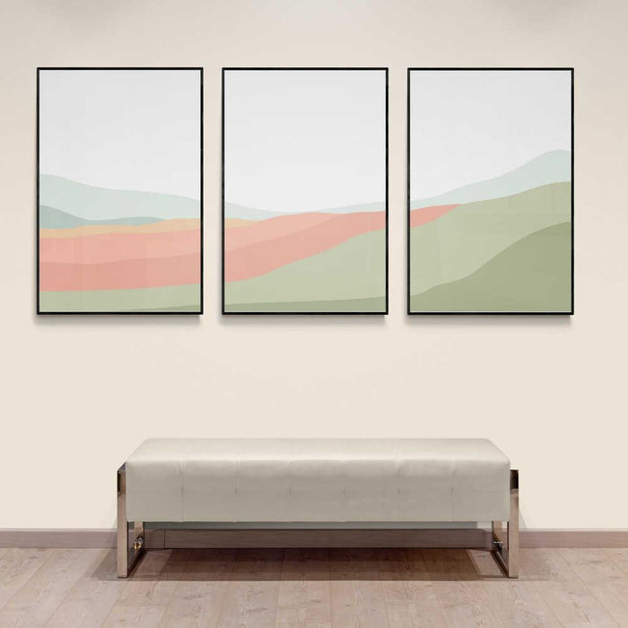 Walljar Pastel Landscape