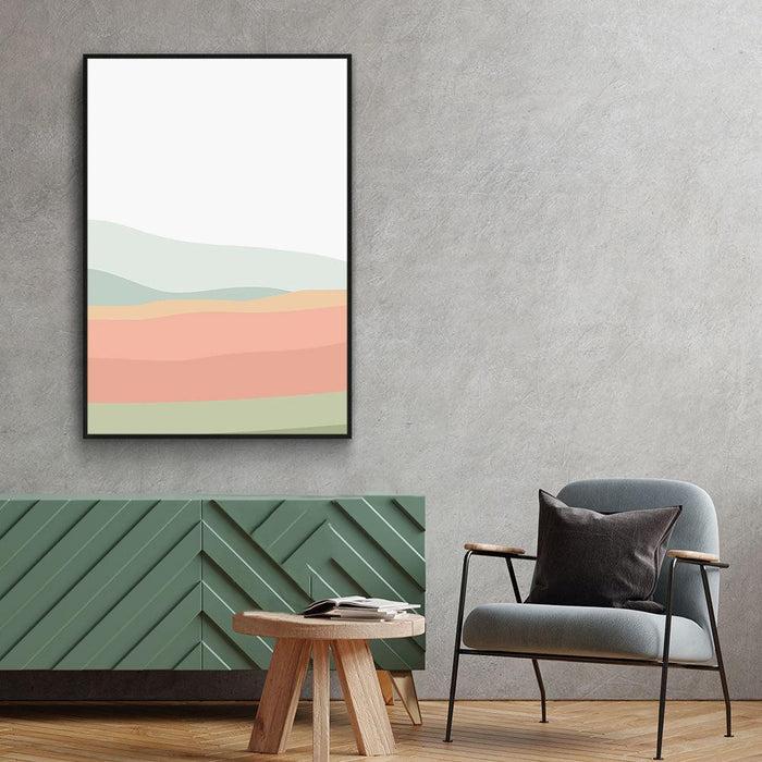 Walljar Pastel Landscape I
