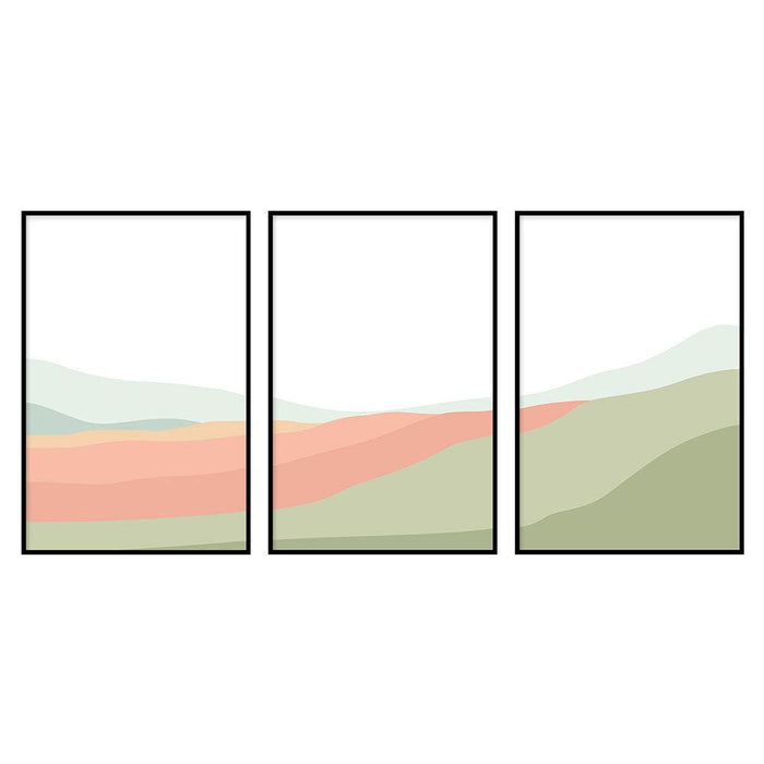 walljar Pastel Landscape