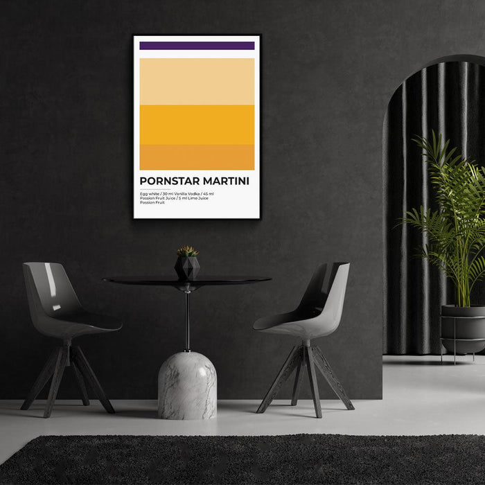 Walljar Pornstar Martini Abstract