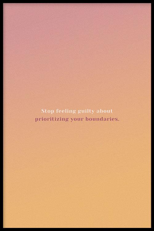 walljar Prioritize Boundaries