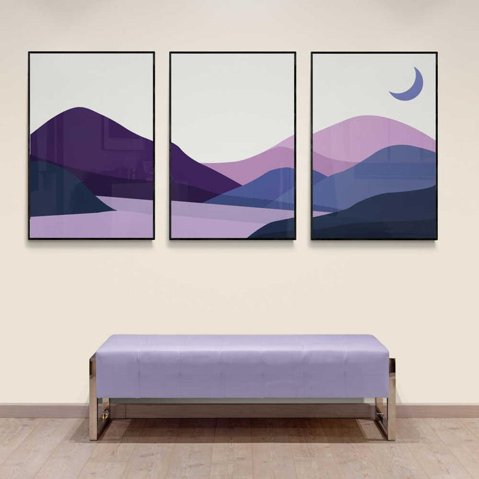 Walljar Purple Desert