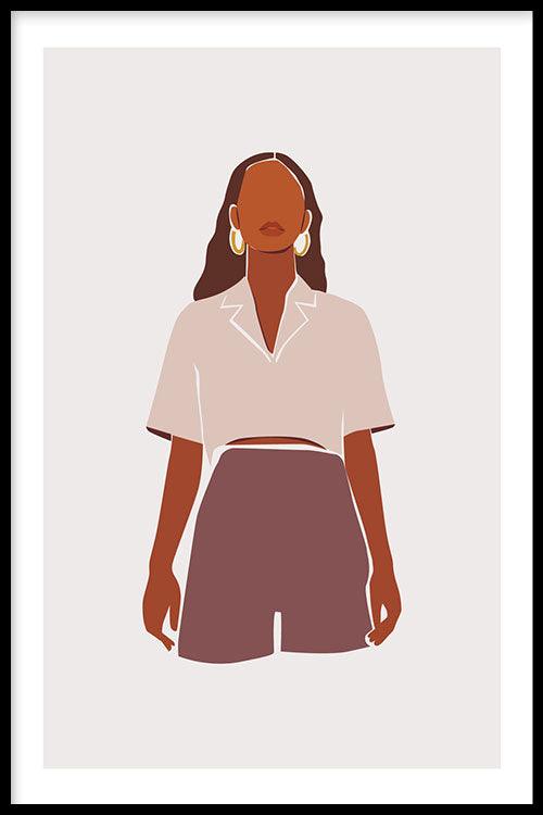 walljar Purple Pants