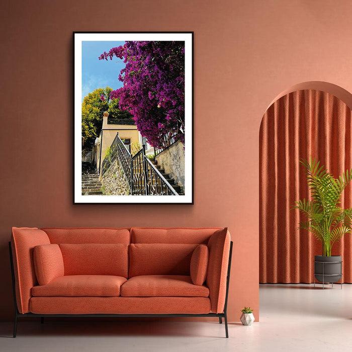 Walljar Purple Touch