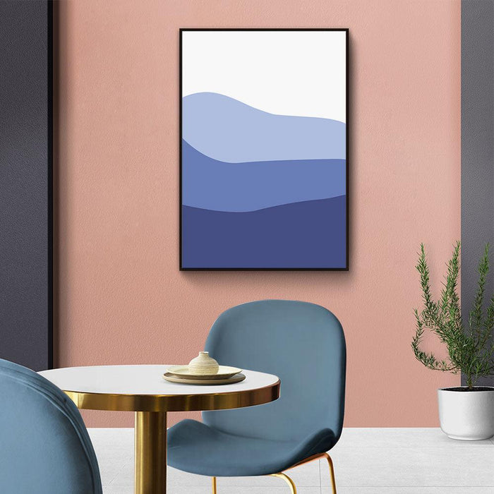 Walljar Purple Waves I