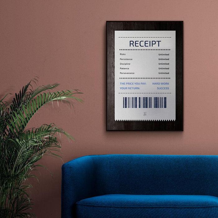 Walljar Receipt