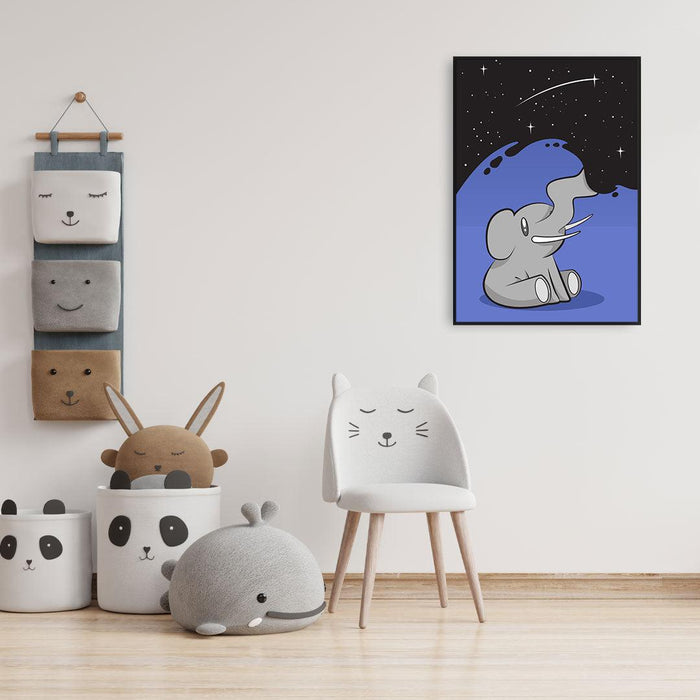 Walljar Ruimte Olifant