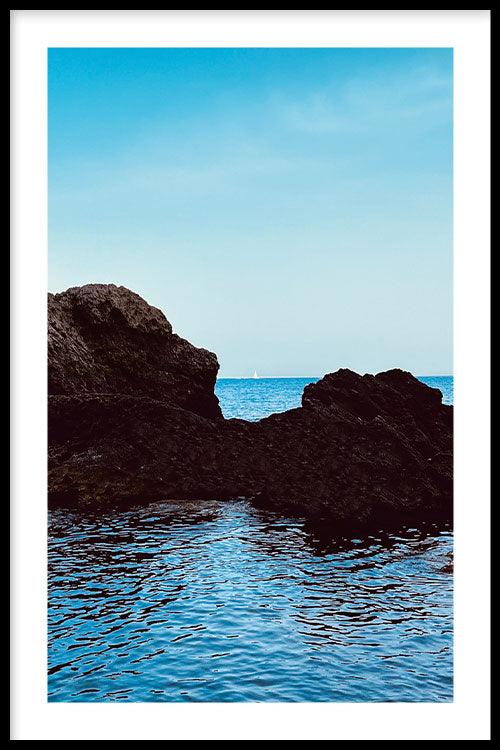 walljar Sailboat On The Horizon