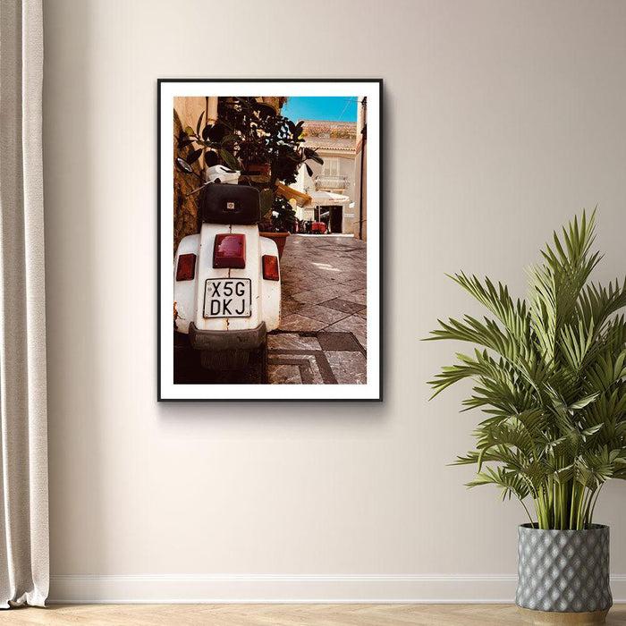 Walljar Scooter Bianco