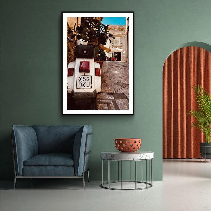 Walljar Scooter Bianco