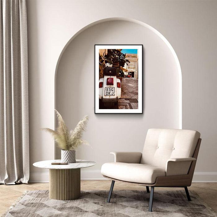 Walljar Scooter Bianco