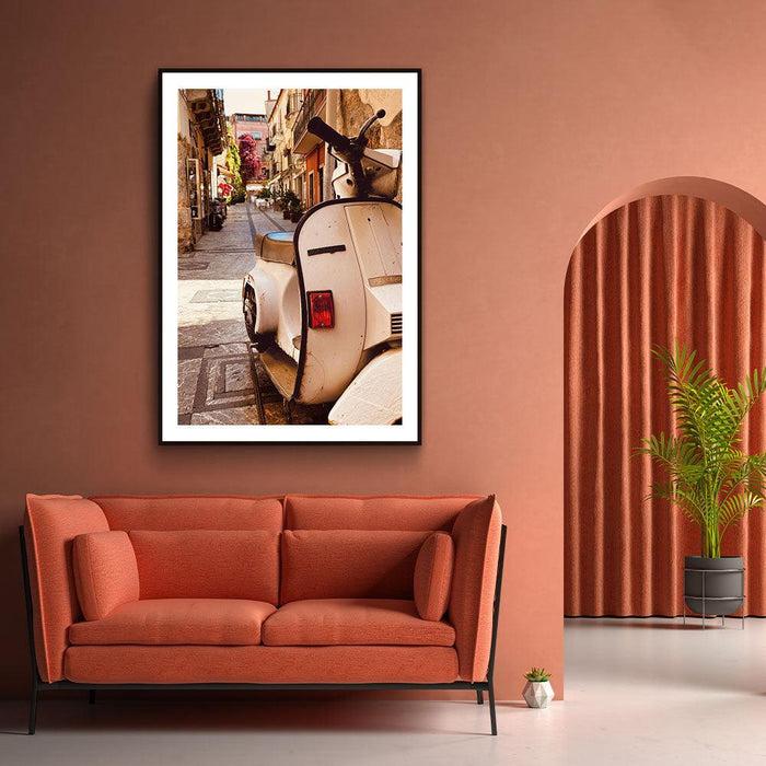 Walljar Scooter Bianco II