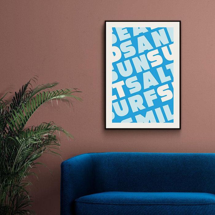 Walljar Sea Sand Sun