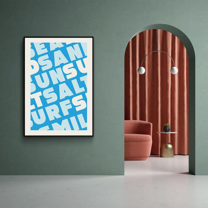 Walljar Sea Sand Sun