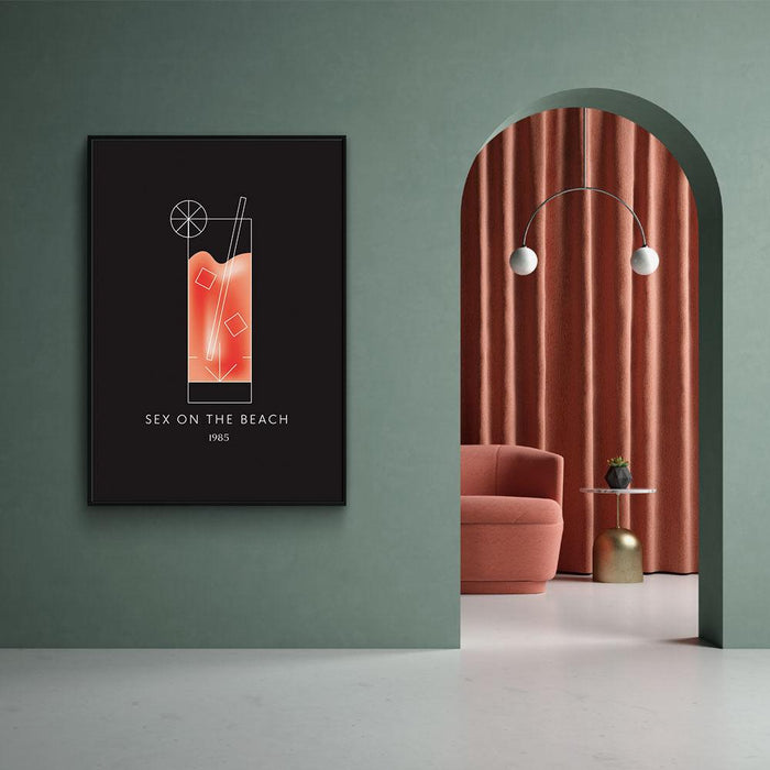 Walljar Sex On The Beach Cocktail