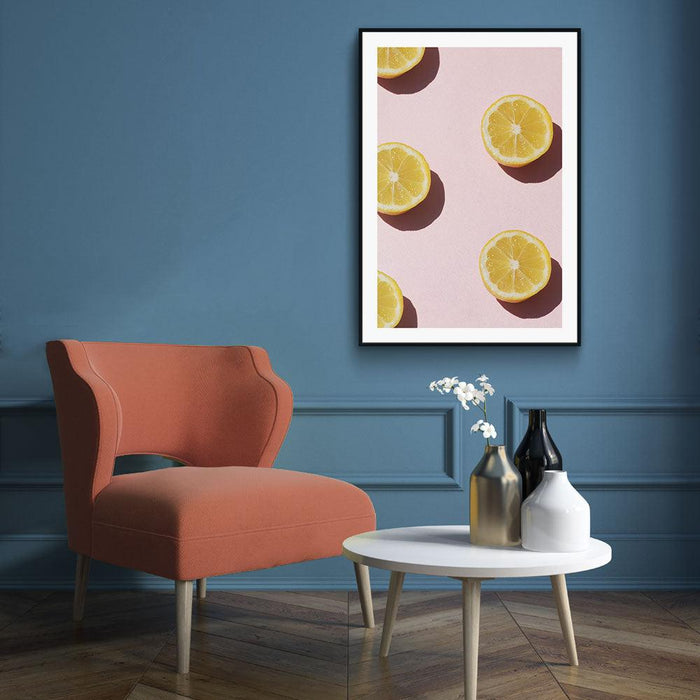 Walljar Sliced Lemons II