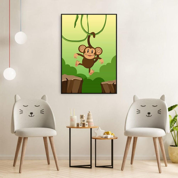 Walljar Slingerende Aap