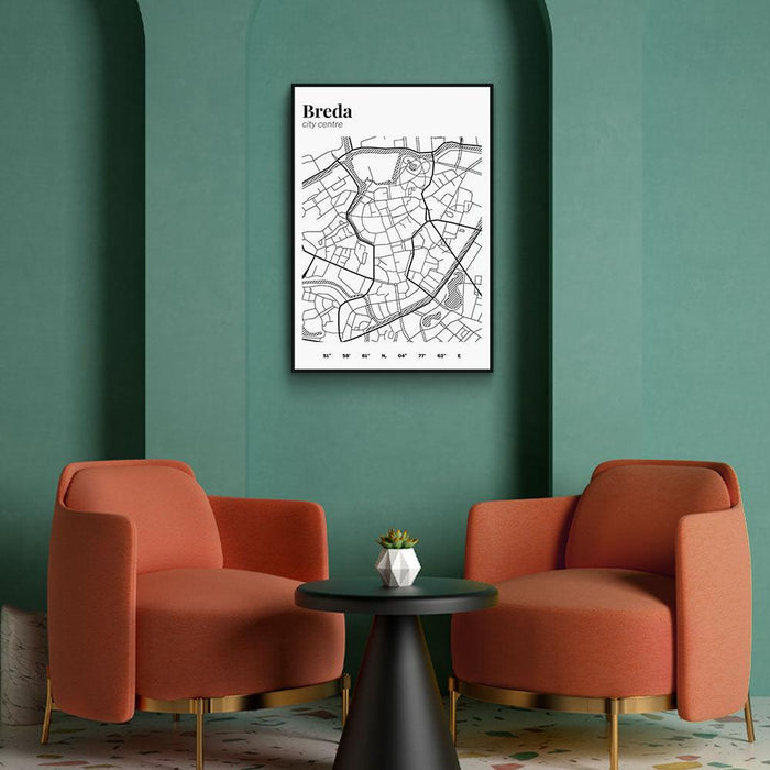 Walljar Stadskaart Breda Centrum III