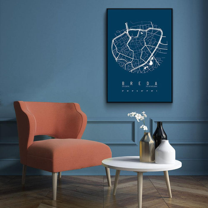 Walljar Stadskaart Breda Centrum IV
