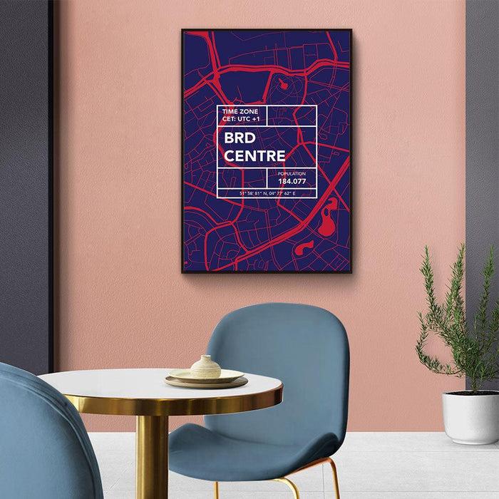 Walljar Stadskaart Breda Centrum V