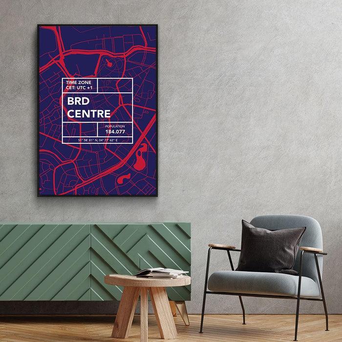 Walljar Stadskaart Breda Centrum V