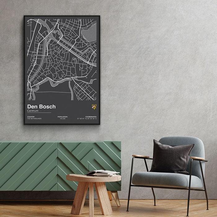 Walljar Stadskaart Den Bosch Centrum II