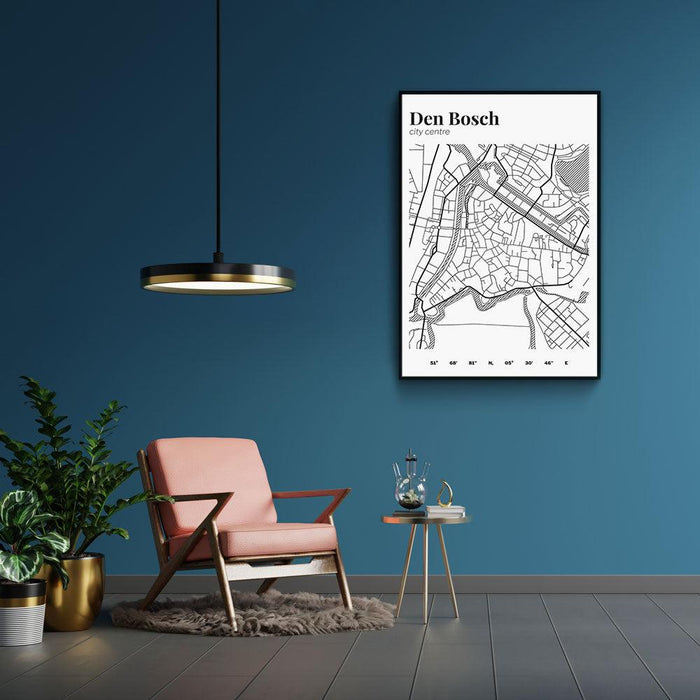 Walljar Stadskaart Den Bosch Centrum III