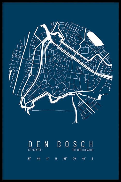Walljar Stadskaart Den Bosch Centrum IV