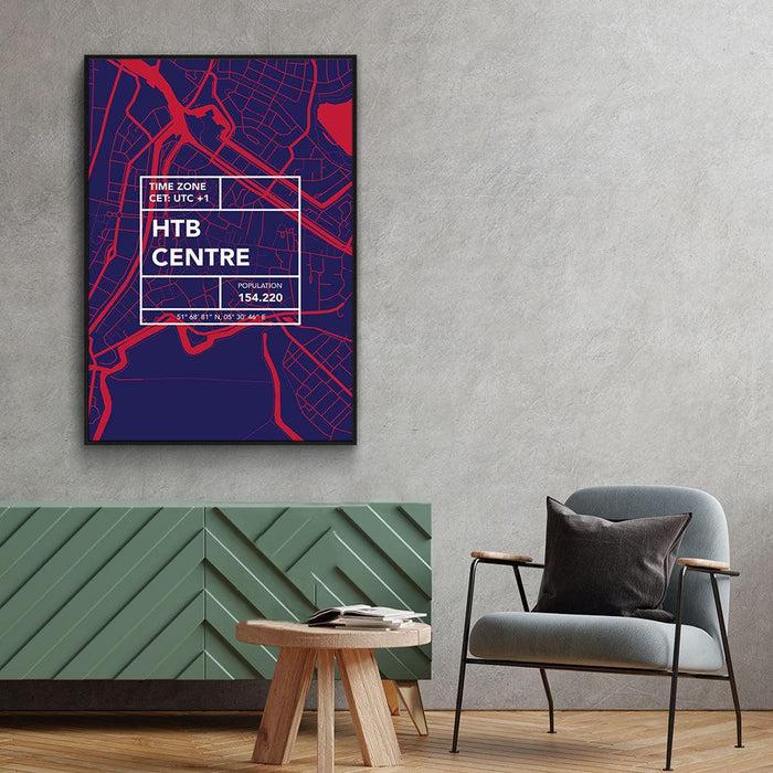 Walljar Stadskaart Den Bosch Centrum V