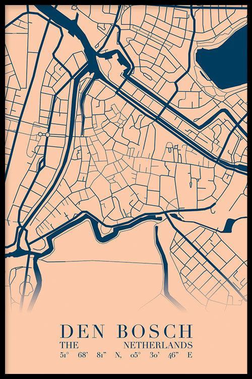 Walljar Stadskaart Den Bosch Centrum VI