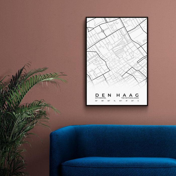 Walljar Stadskaart Den Haag Centrum