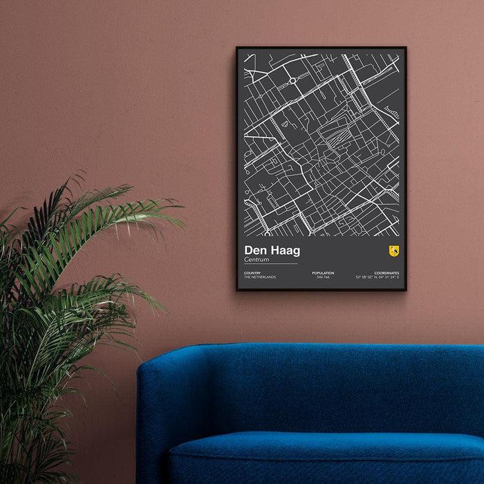Walljar Stadskaart Den Haag Centrum II