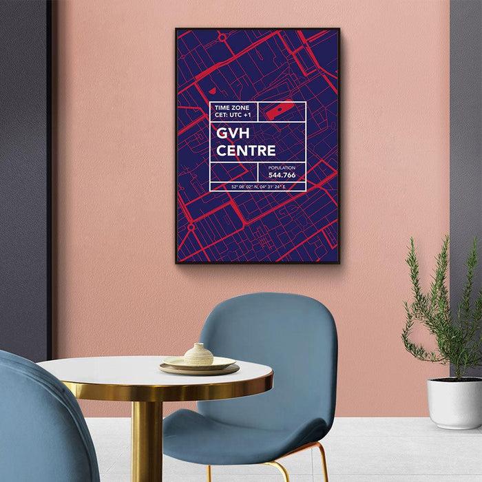 Walljar Stadskaart Den Haag Centrum V