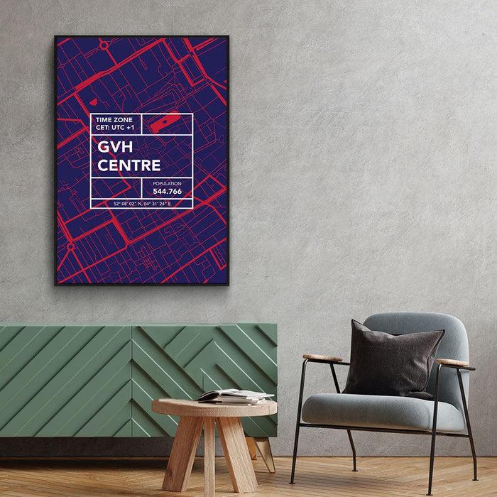 Walljar Stadskaart Den Haag Centrum V