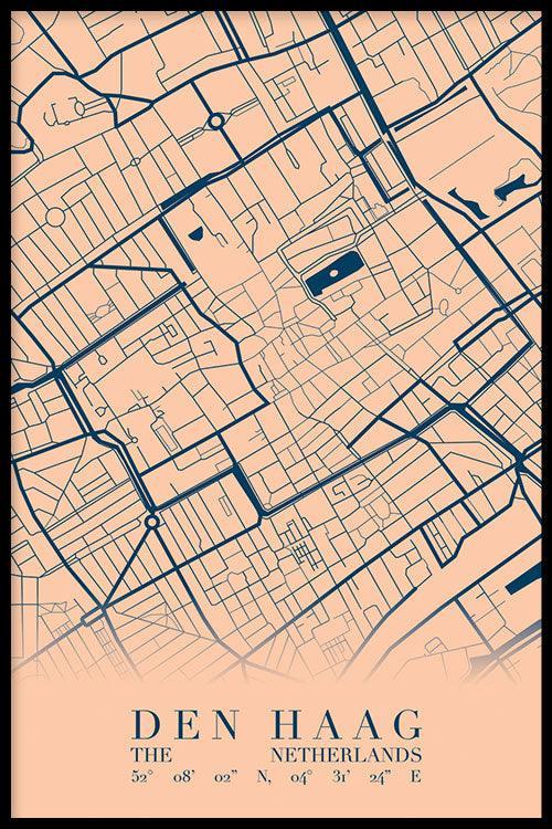 Walljar Stadskaart Den Haag Centrum VI