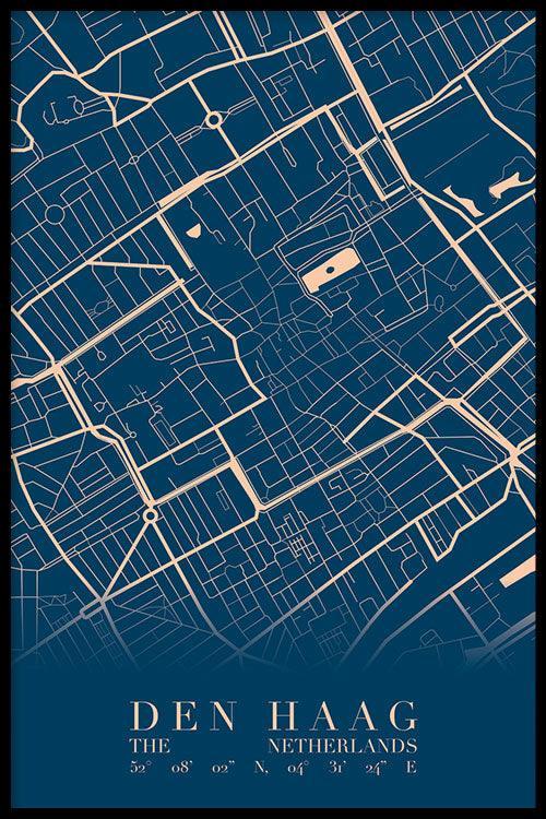 walljar Stadskaart Den Haag Centrum VI