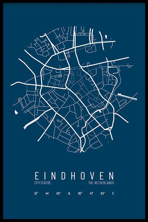 Walljar Stadskaart Eindhoven Centrum IV