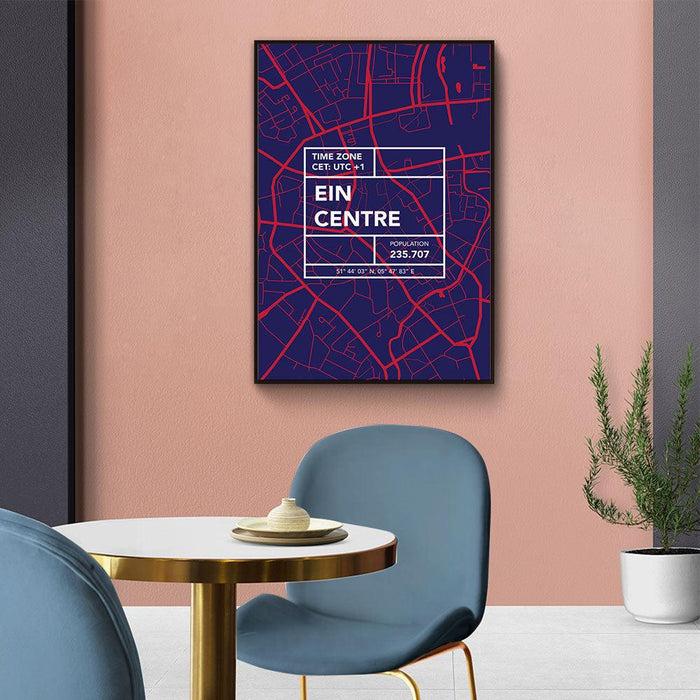 Walljar Stadskaart Eindhoven Centrum V