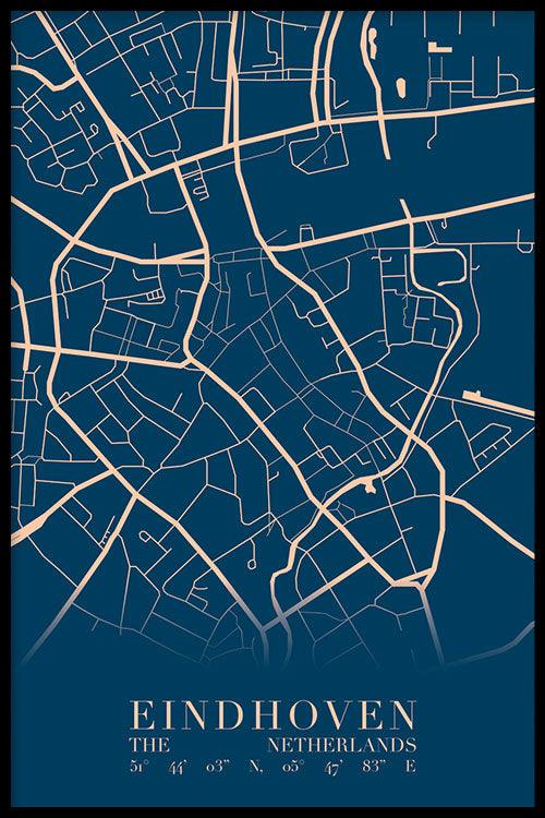 walljar Stadskaart Eindhoven Centrum VI