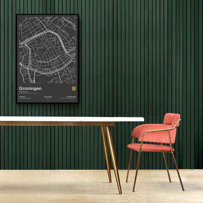 Walljar Stadskaart Groningen Centrum II