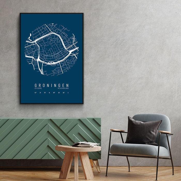 Walljar Stadskaart Groningen Centrum IV