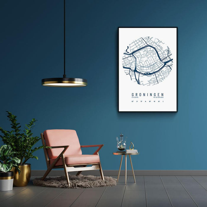 Walljar Stadskaart Groningen Centrum IV